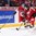 MONTREAL, CANADA - DECEMBER 27: The Czech Republic's Filip Suchy #24 and Switzerland's Jonas Siegenthaler #25 battle for the puck during preliminary round action at the 2017 IIHF World Junior Championship. (Photo by Andre Ringuette/HHOF-IIHF Images)

